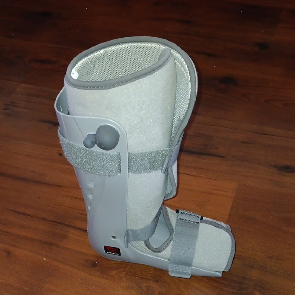 Women's Gray Orthopedic Support Boot